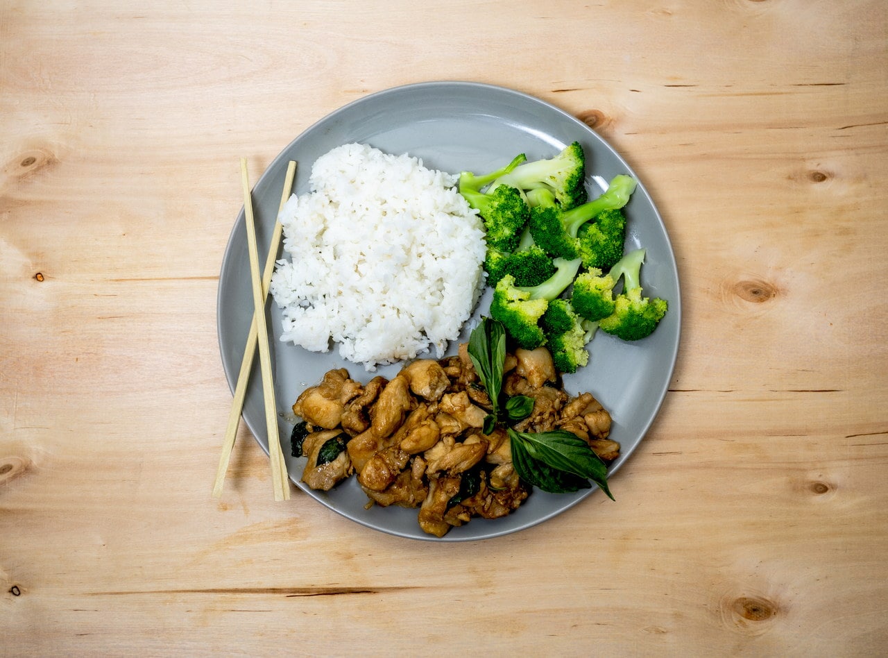 Gluten Free Taiwanese Three Cup Chicken Combo by Chef Jack Zhang