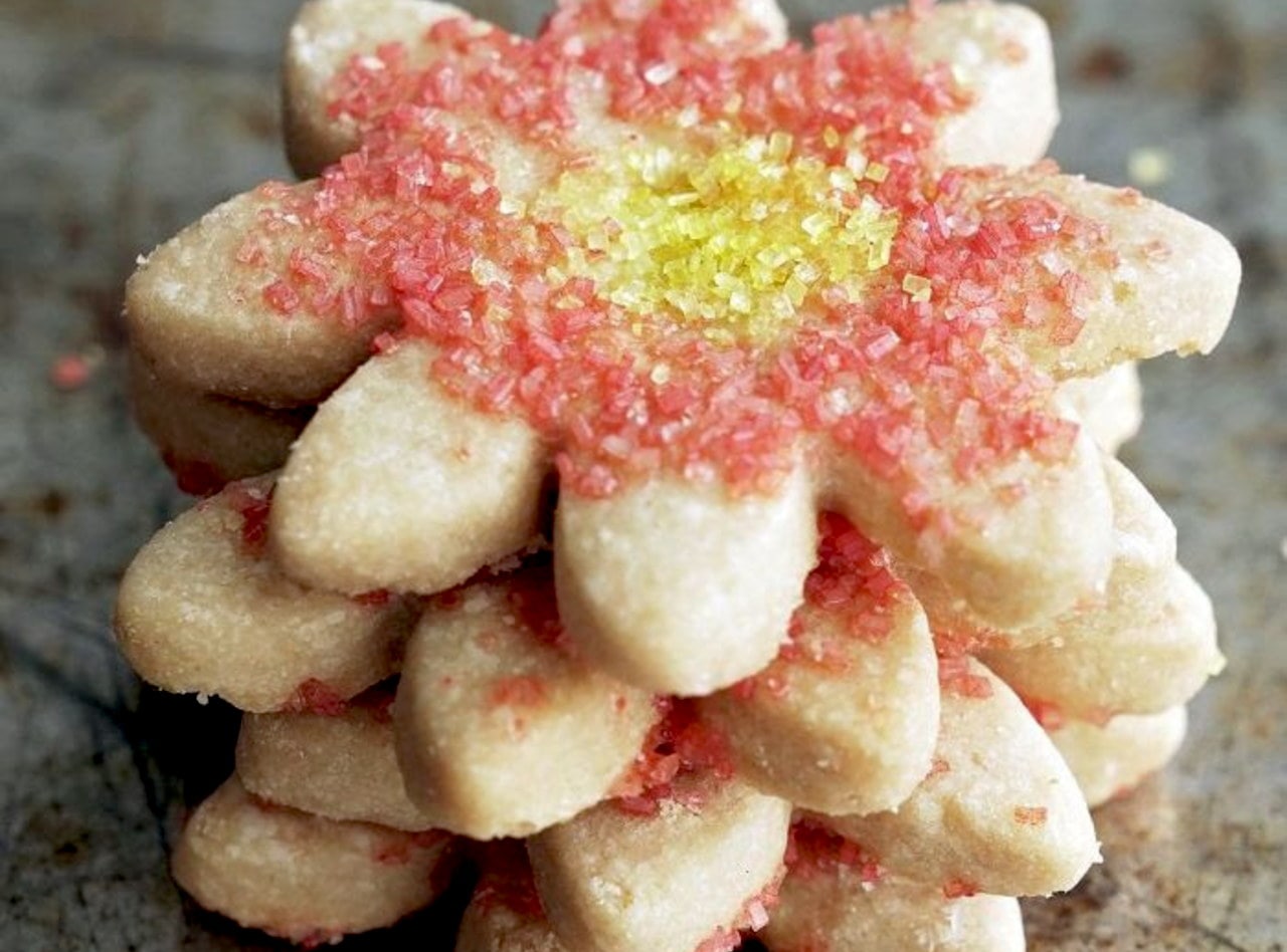 Macrina's Seasonal Brown Sugar Shortbread Flower Cookies (Summer Availability) by Macrina Bakery