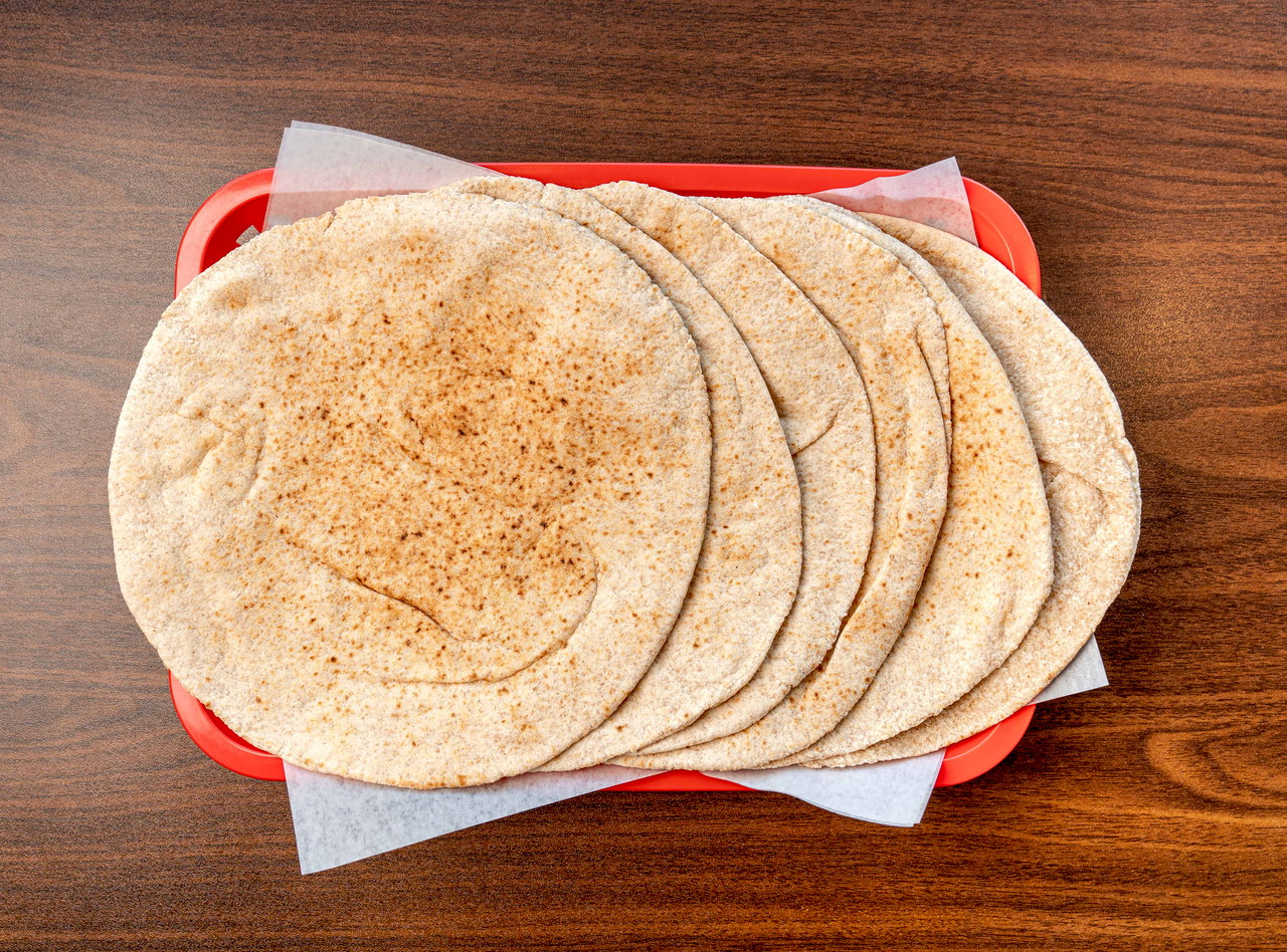 Whole Wheat Pita (6 pack) by Chef Hisham Wattar