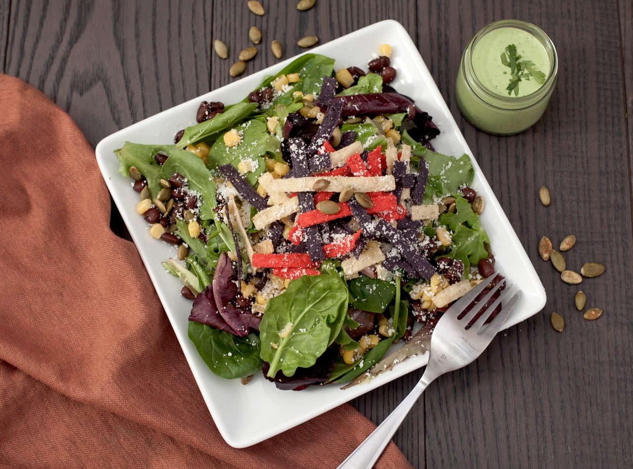 Mexican Loco Salad by Chef Frankie Morales - Cocina MX32