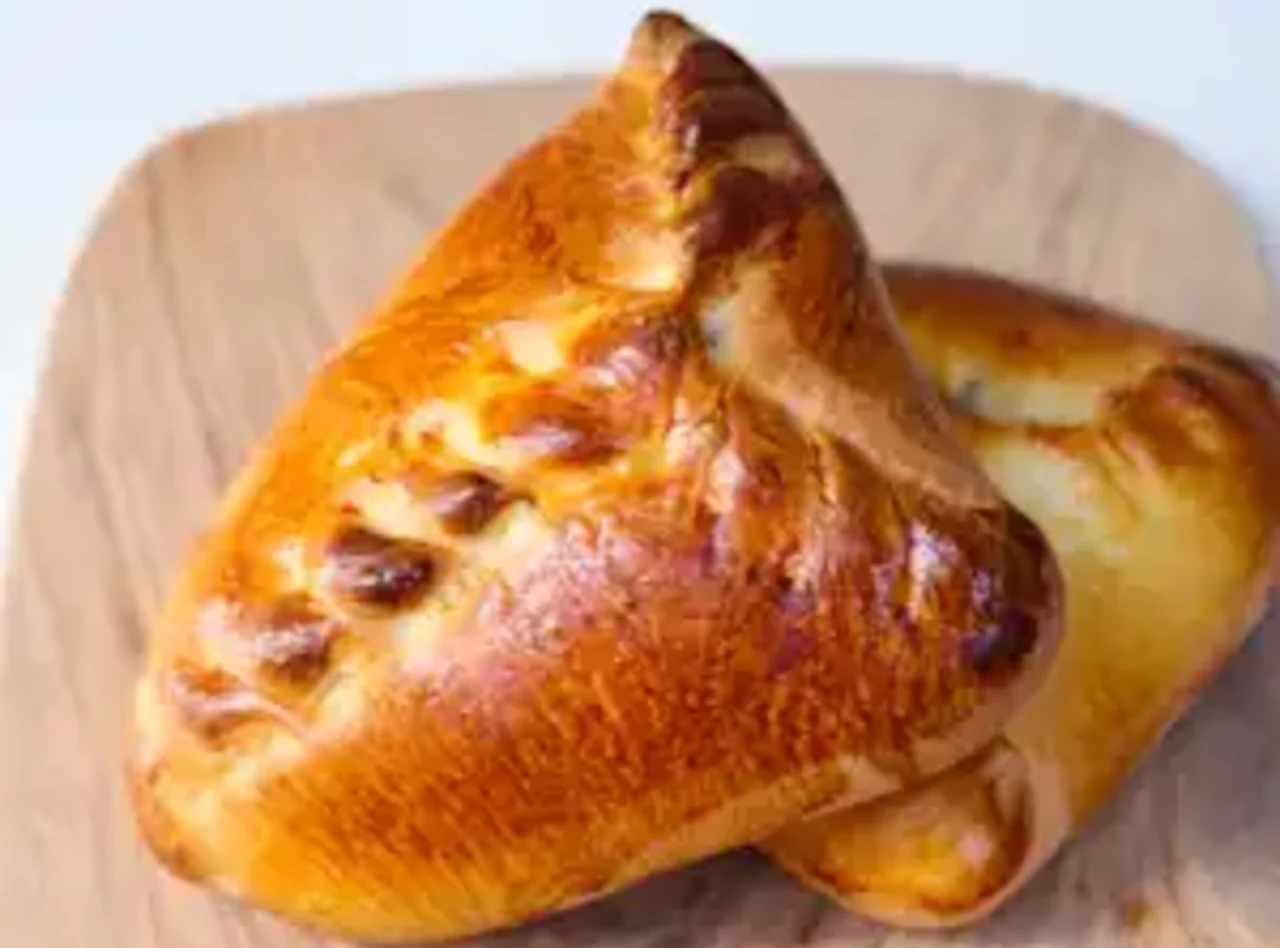 Bite-Size Piroshki with Garlic Beef Asado by Chef Aly Anderson