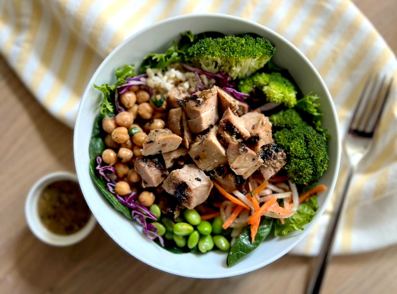 BYO Buddha Bowl with Chicken by Chef Kay Kim