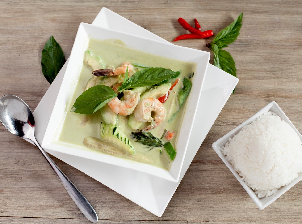 Prawn Avocado Curry by Chef Pik Kookarinrat