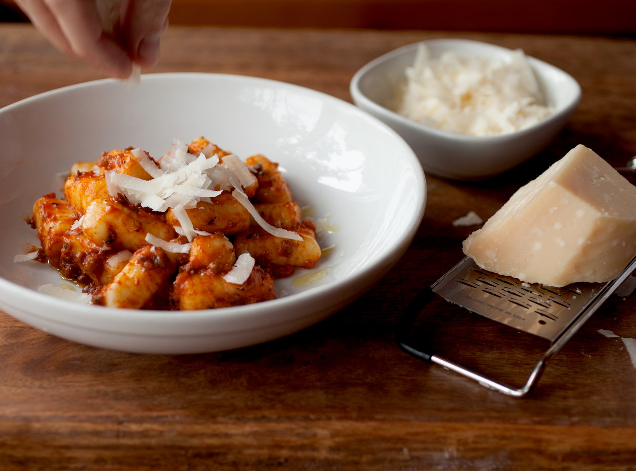 Gnocchi Bolognese with Pecorino by Chef Ethan Stowell