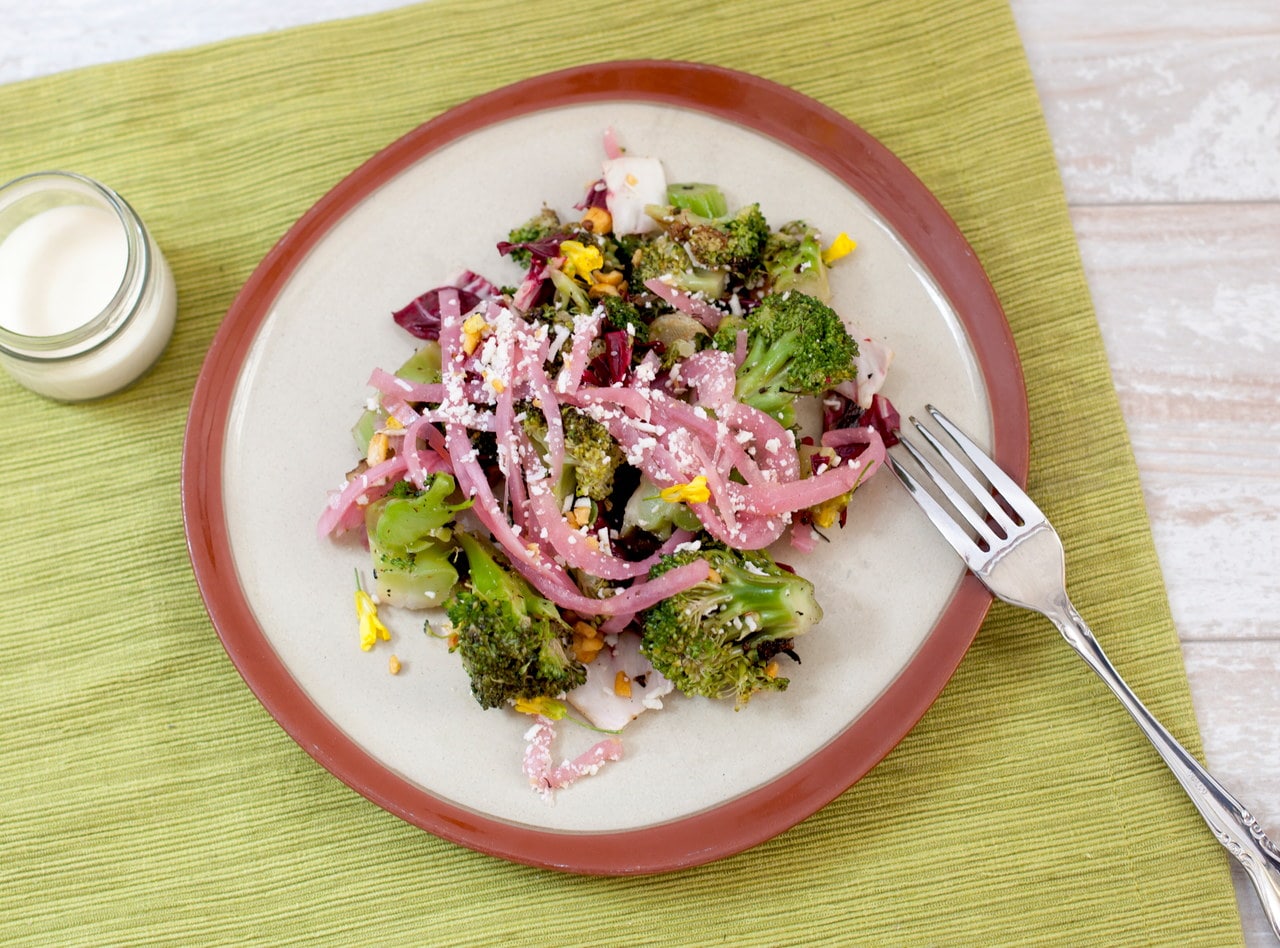 Charred Broccoli Salad by Chef Brian Madayag