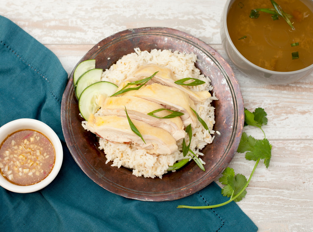 Thai-style Chicken and Rice by Chef Tanya Jirapol