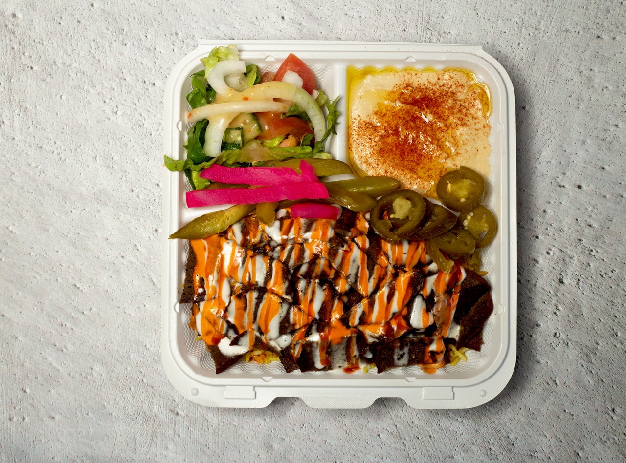 Beef Gyro Plate by Chef Ibrahim Al