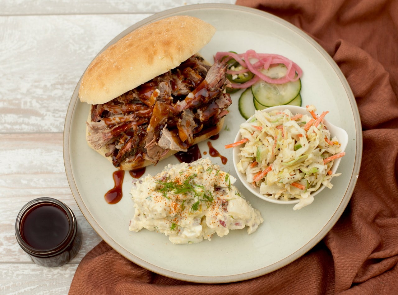 BBQ Pulled Pork Sandwich by Chef Eric Mendel