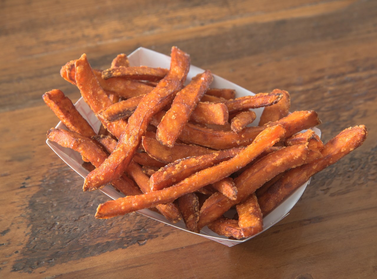 Individual Side of Sweet Potato Fries by Chef Suren Shrestha