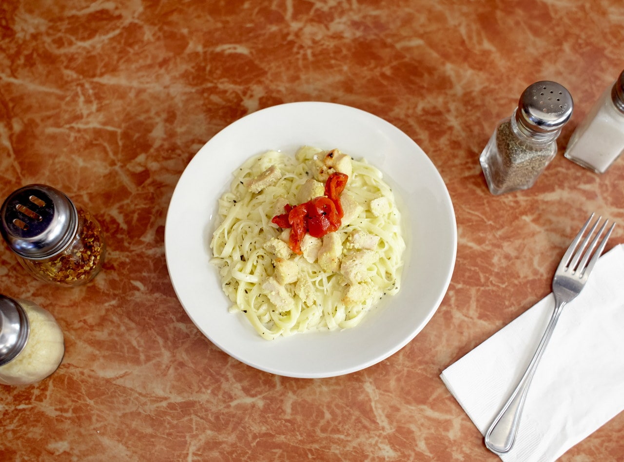 Chicken Fettuccine Alfredo - Banquet Size by Chef Amir Razzaghi