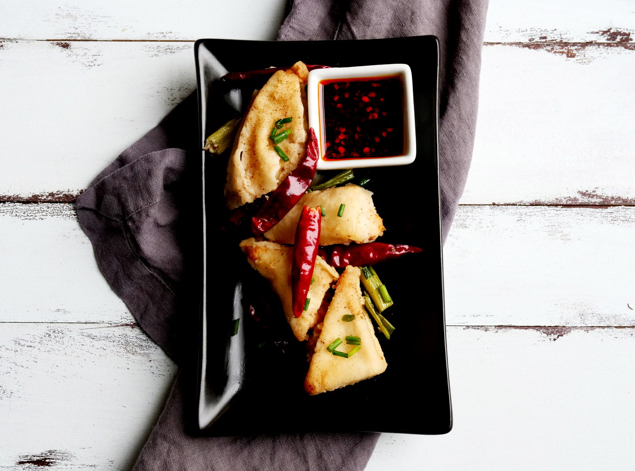 Side of Salt & Sichuan Pepper Tofu by Chef Garrett Doherty