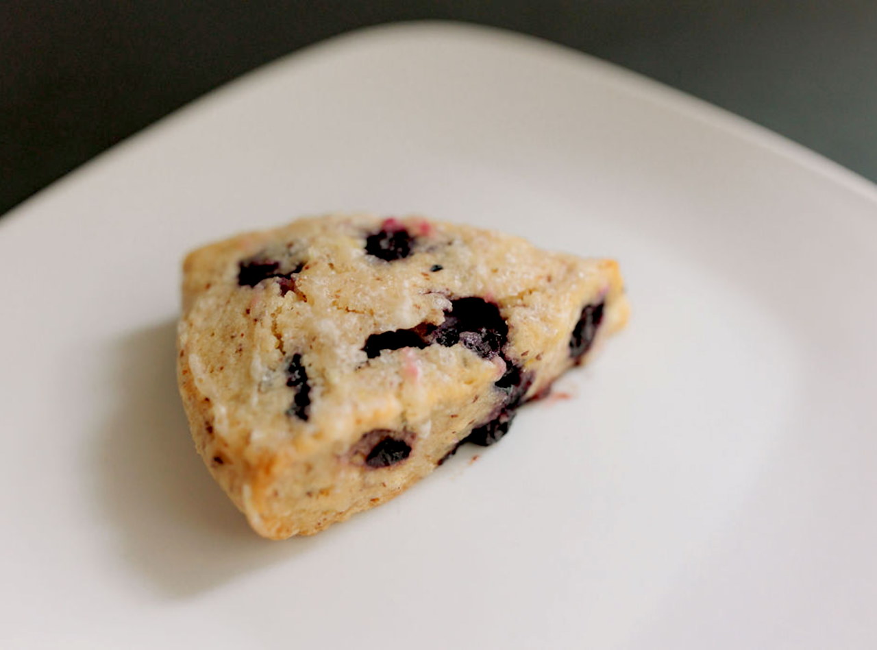 Gluten Free Vegan Lemon Blueberry Scone by Chef Elizabeth Hameed