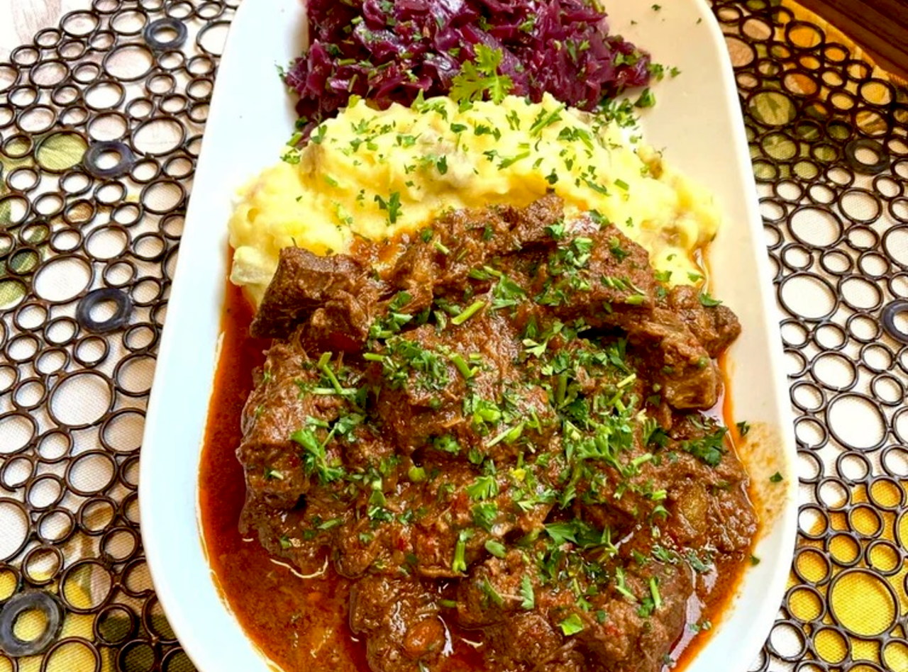 Beef Gulaš Boxed Lunch by Chef Selma (Ramic) Mansell