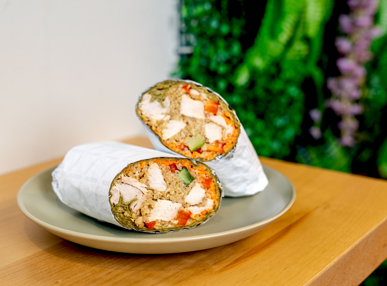 Bangkok Wrap with Tofu by Chef Pablo & Judith