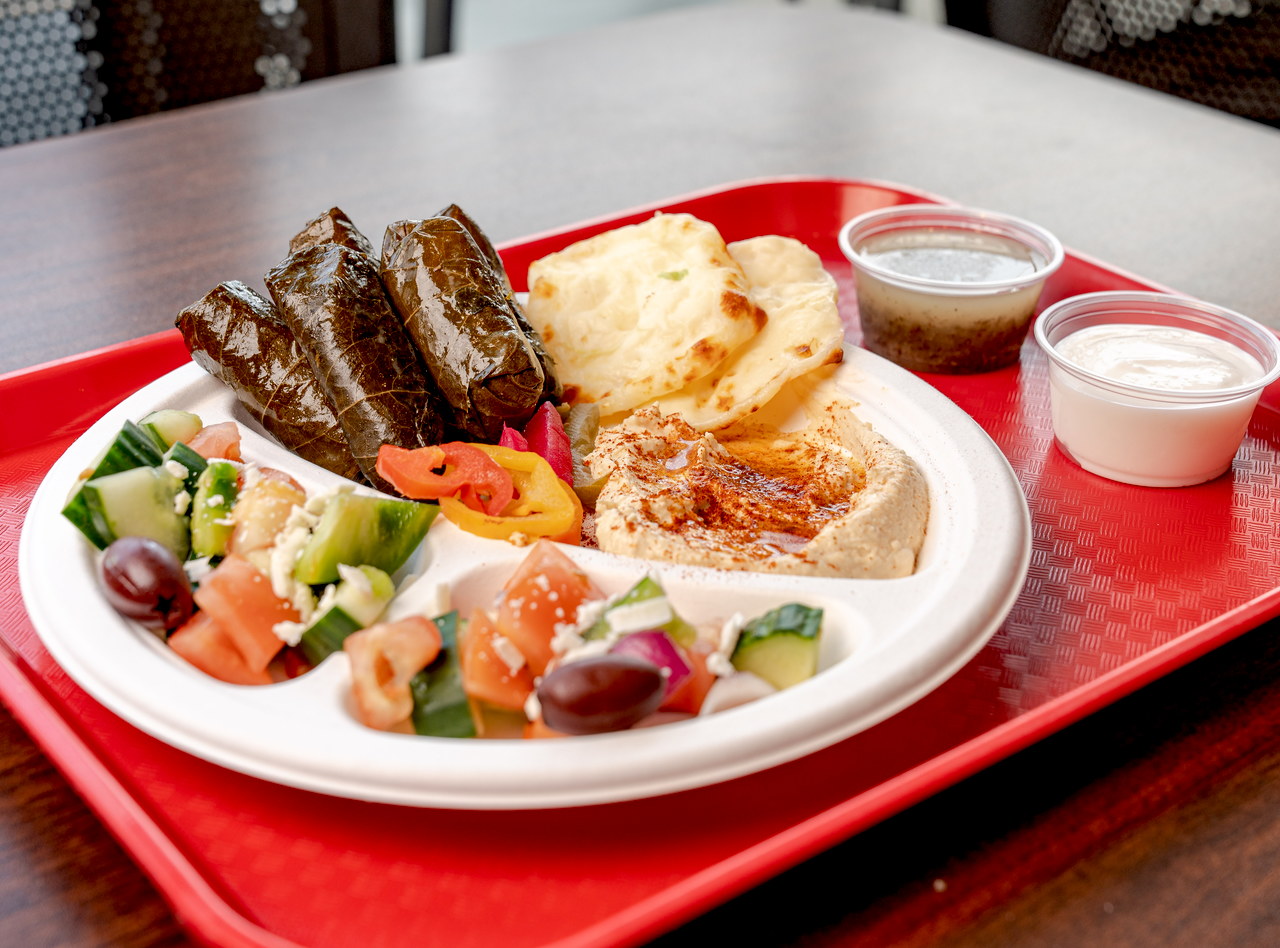 Gluten Free Vegan Plate Boxed Lunch by Chef Hisham Wattar