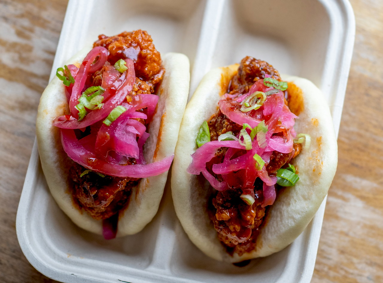 BYO Korean Fried Chicken Bao by Chef Kyungmin Lee