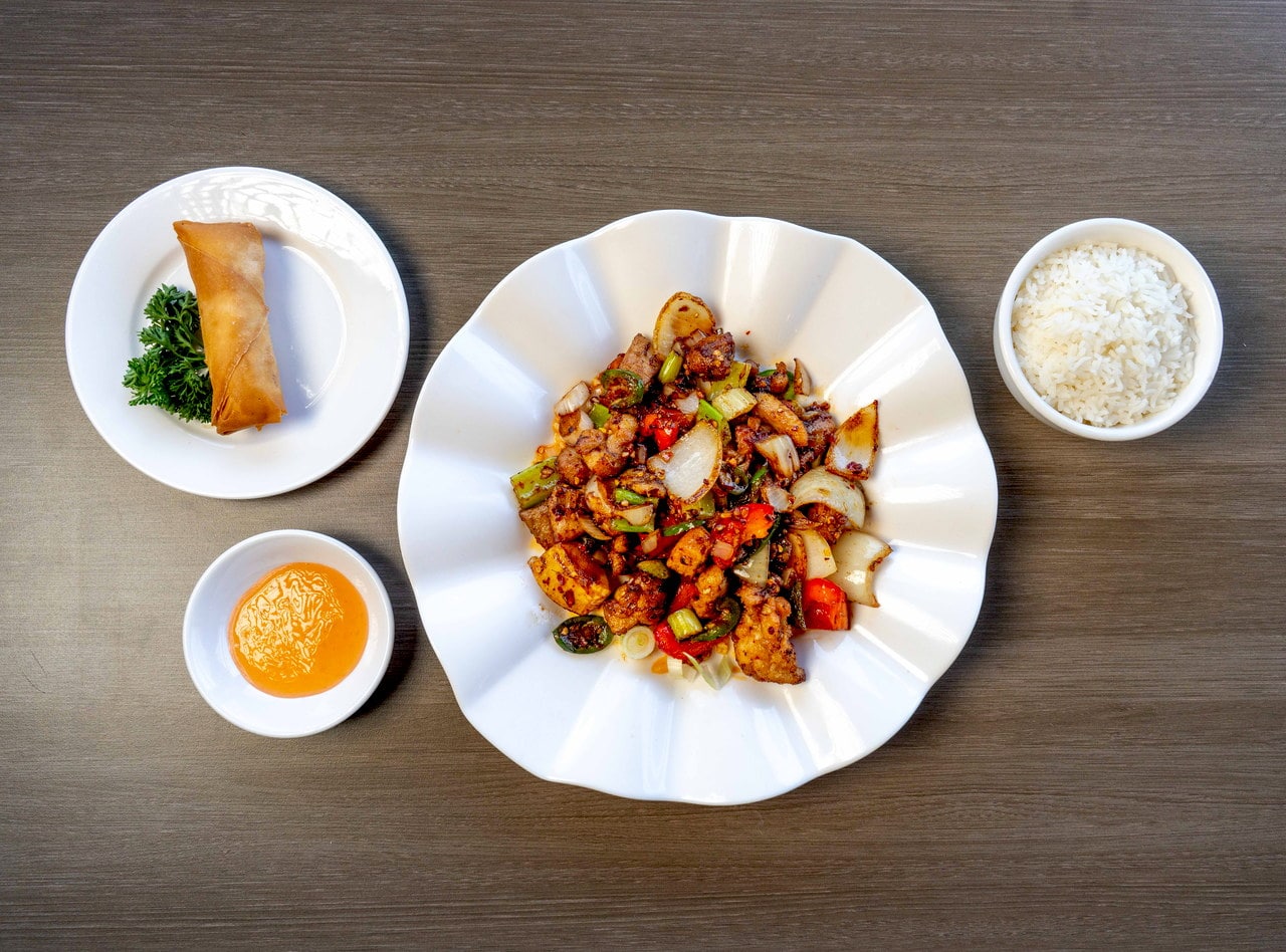 Da Ching Diced Chicken Plate by Chef James Zhou