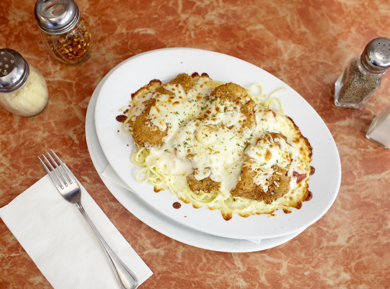 Chicken Parmesan Pasta - Banquet Size by Chef Amir Razzaghi
