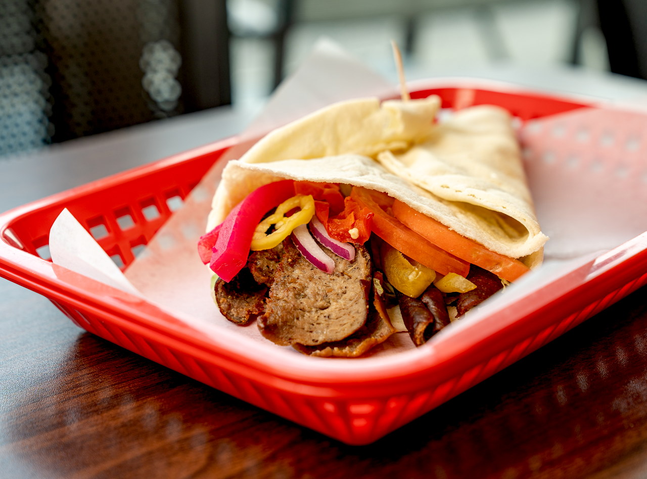 Beef and Lamb Donair Wrap by Chef Hisham Wattar