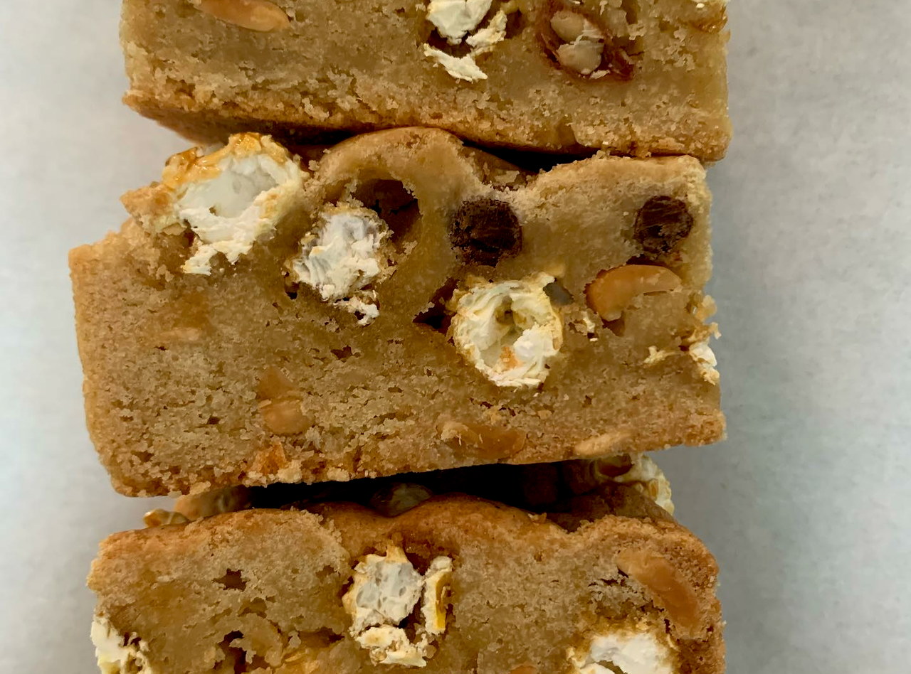 Seasonal Crackerjacks Blondie by Chef Diane Skwiercz