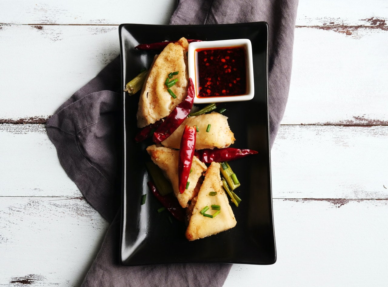 Salt & Sichuan Pepper Tofu Boxed Lunch by Chef Garrett Doherty
