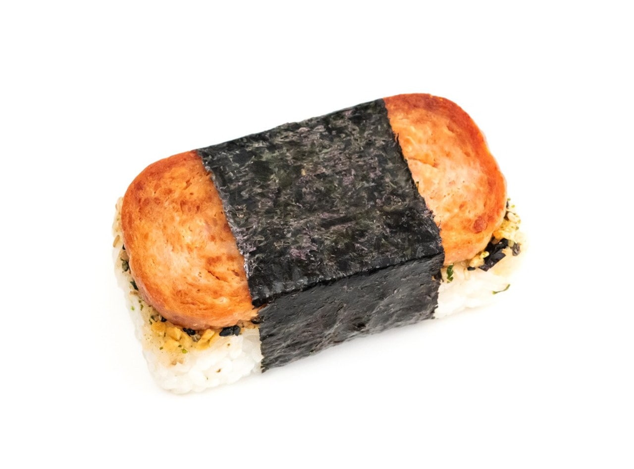 Garlic Spam Musubi by Chef Sheldon Simeon - Bellevue