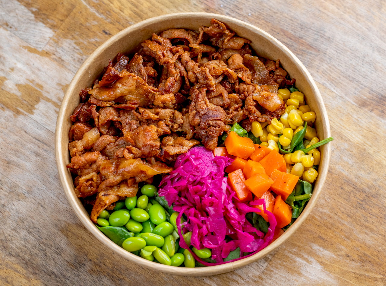 BYO Je-yuk Spicy Pork Rice Bowl by Chef Kyungmin Lee