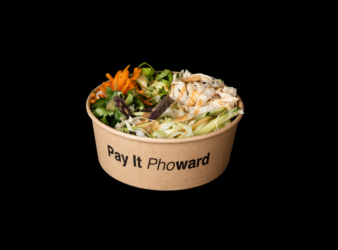 Vietnamese Salad with Lemongrass Chicken by Vinason Pho Kitchen - SODO