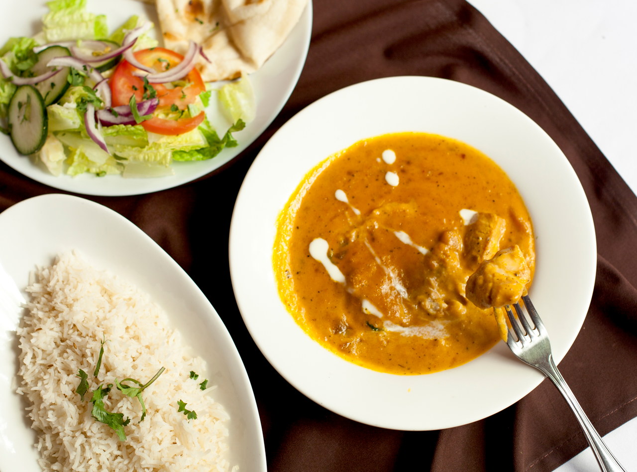 Side of Mango Curry Chicken by Chef Birochan Uperti