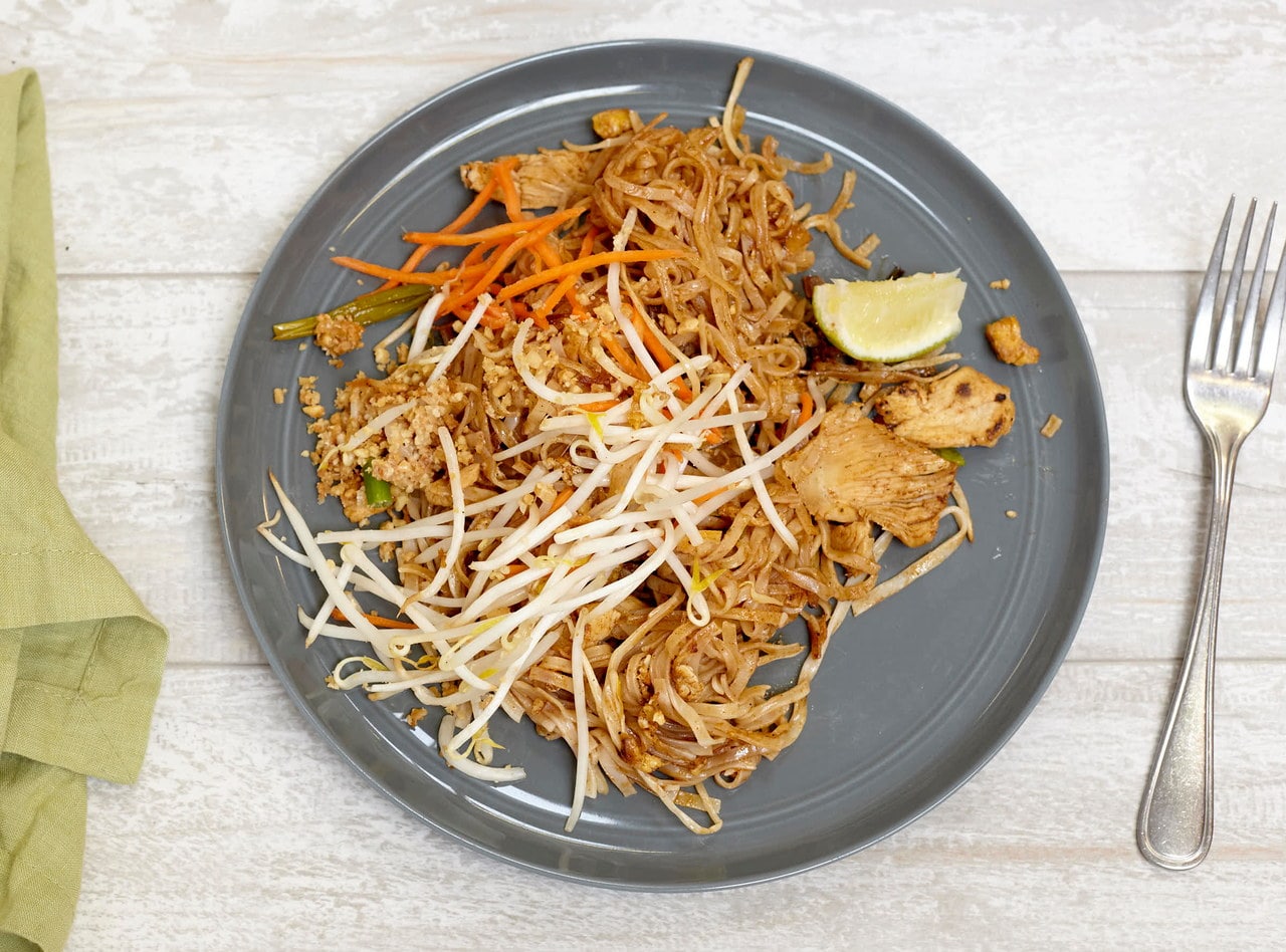 Chicken Phad Thai by Chef Pik Kookarinrat