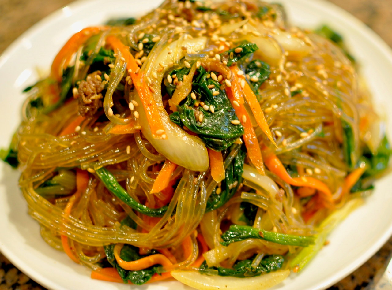 Side of Japchae Noodles by Chef Kay Kim