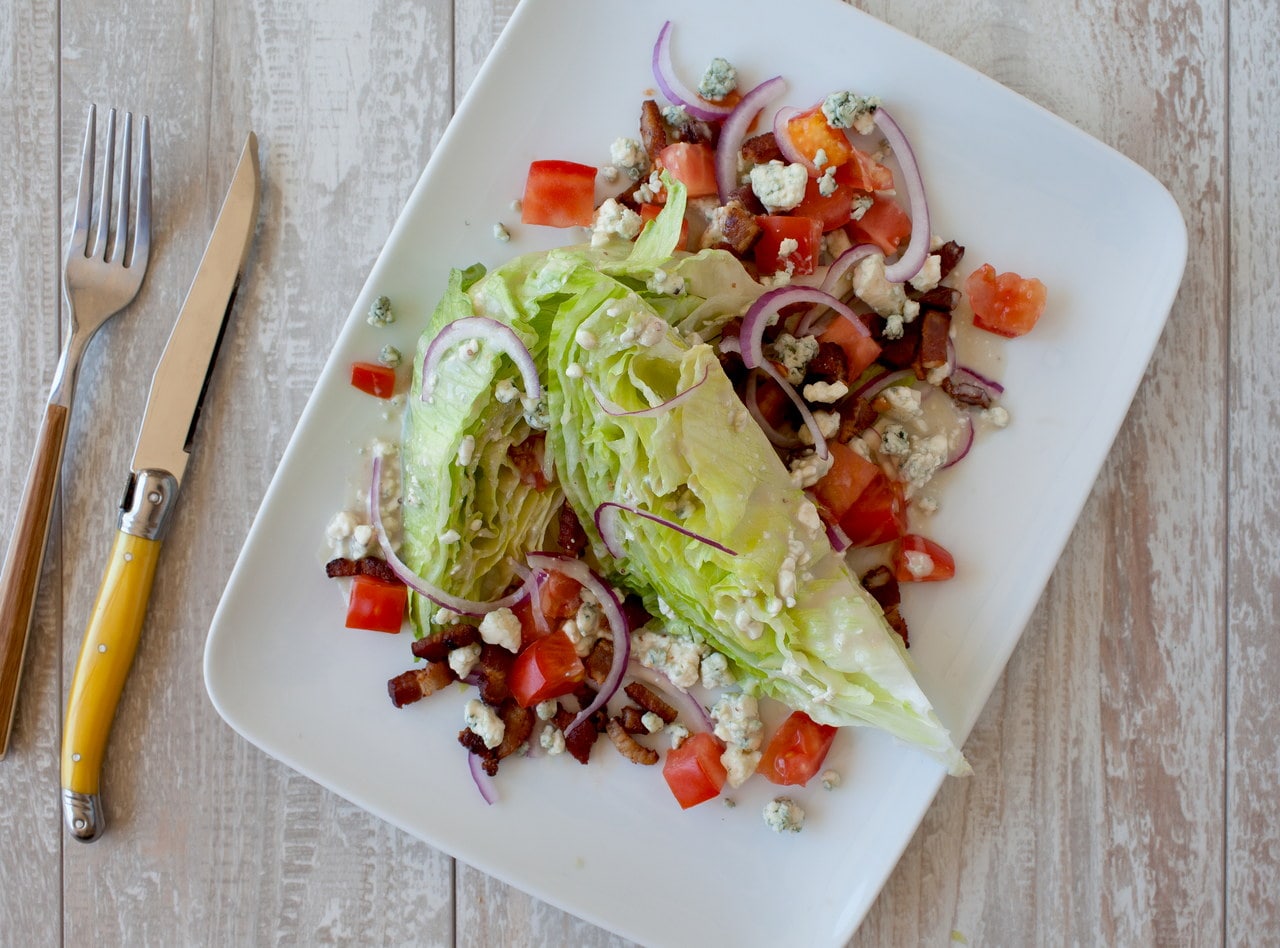 Classic Wedge Salad by Chef Aaron Strauss
