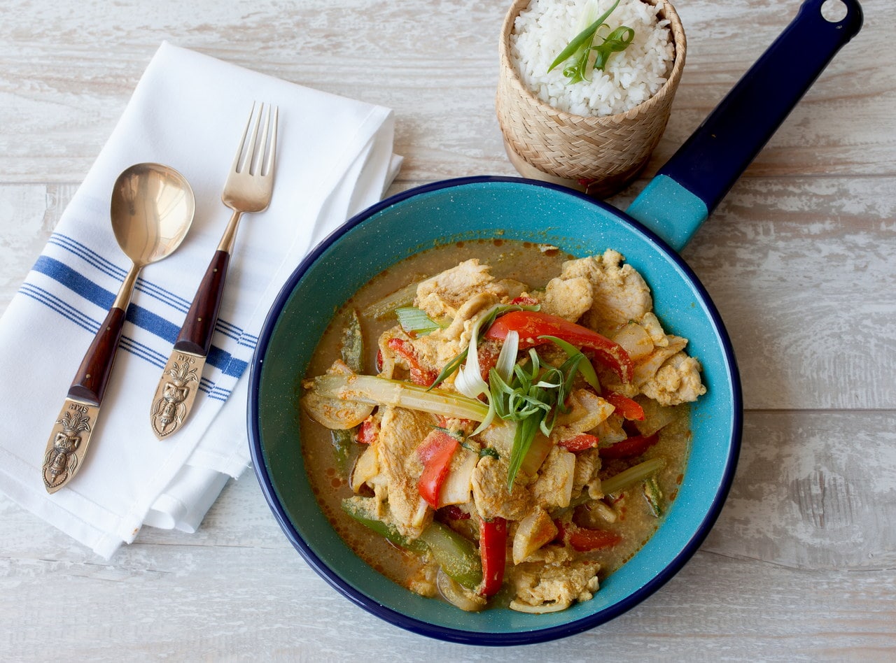 Yellow Curry Spiced Chicken by Chef Max Borthwick