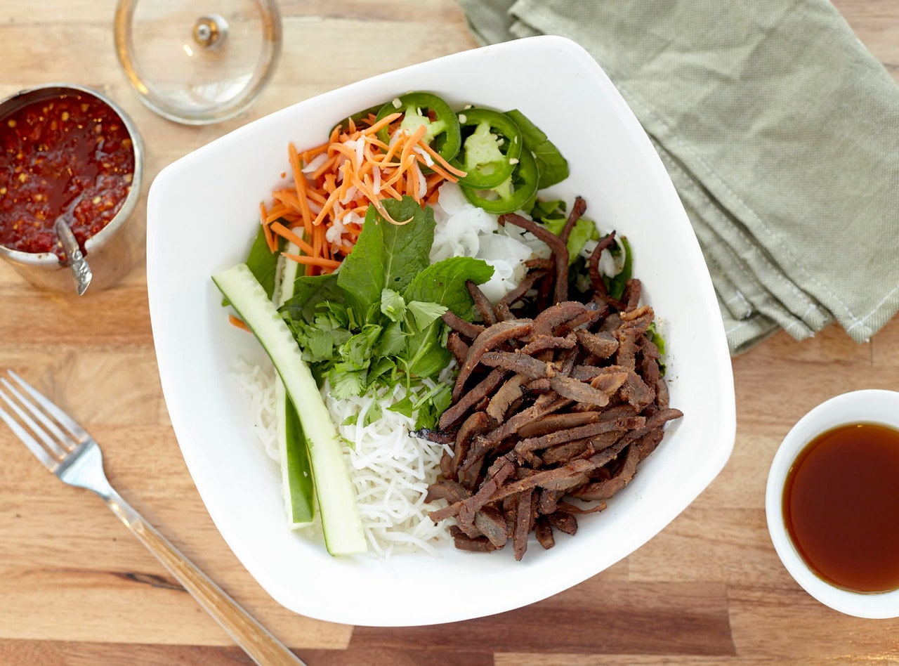 Steak Rice Bowl by Chef John Tran