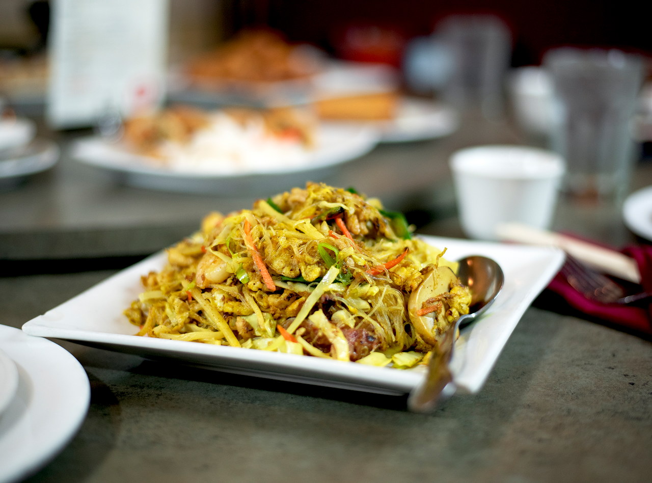 Singapore Rice Noodles by Uptown China