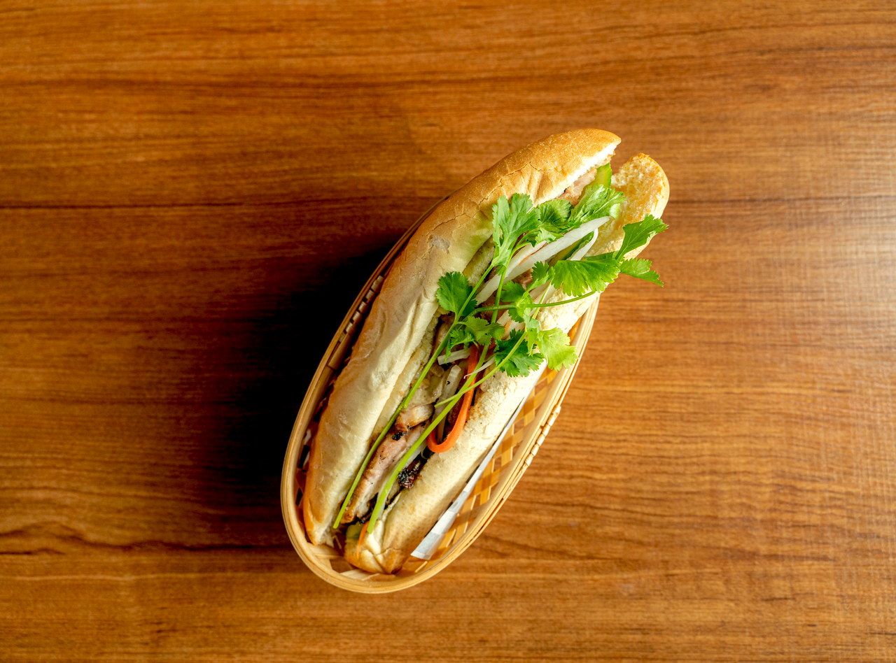Lemongrass Chicken Banh Mi by Chef Kevin Nguyen