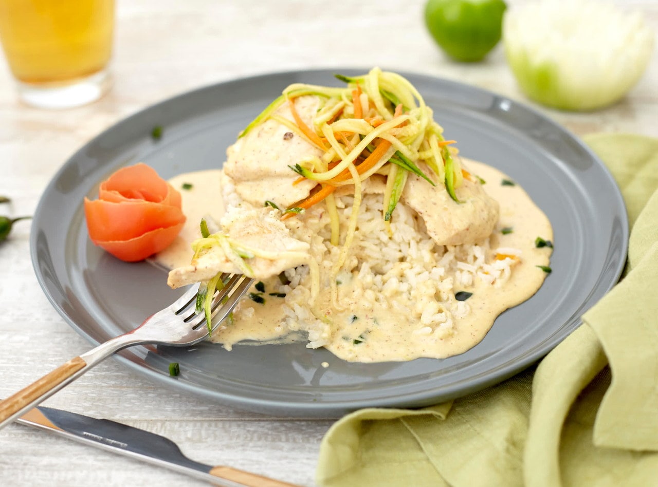 DEPRECATED Chicken in Mustard Cream Sauce by Chef Frankie Morales - Cocina MX32