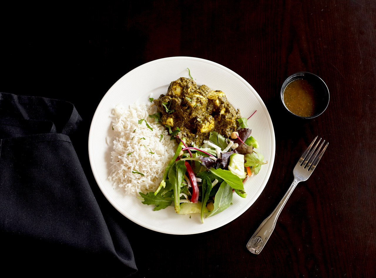 Palak Paneer Boxed Lunch by Chef Nitin Panchal