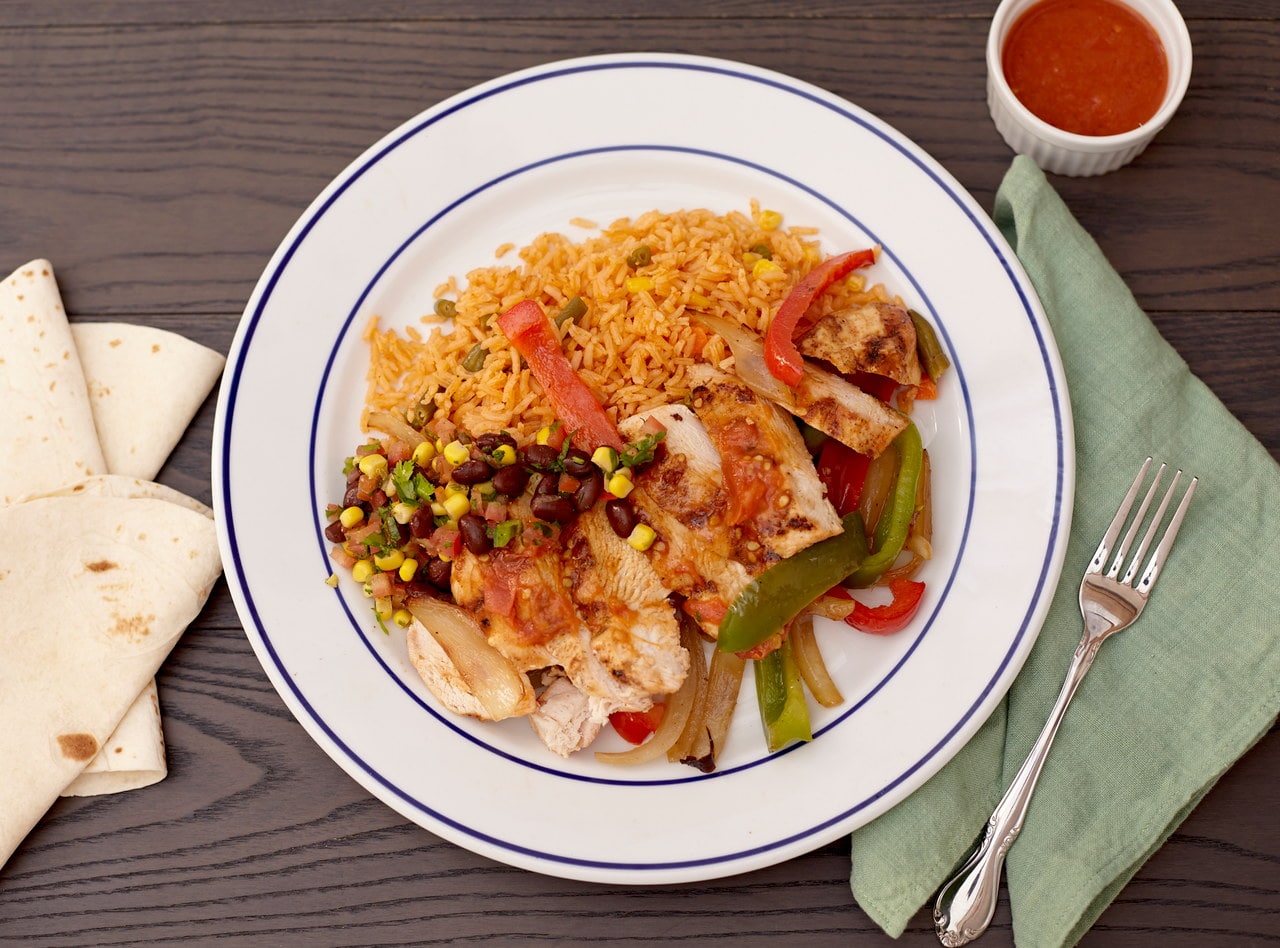 Veggie Fajitas Nortenas by Chef Frankie Morales - Cocina MX32